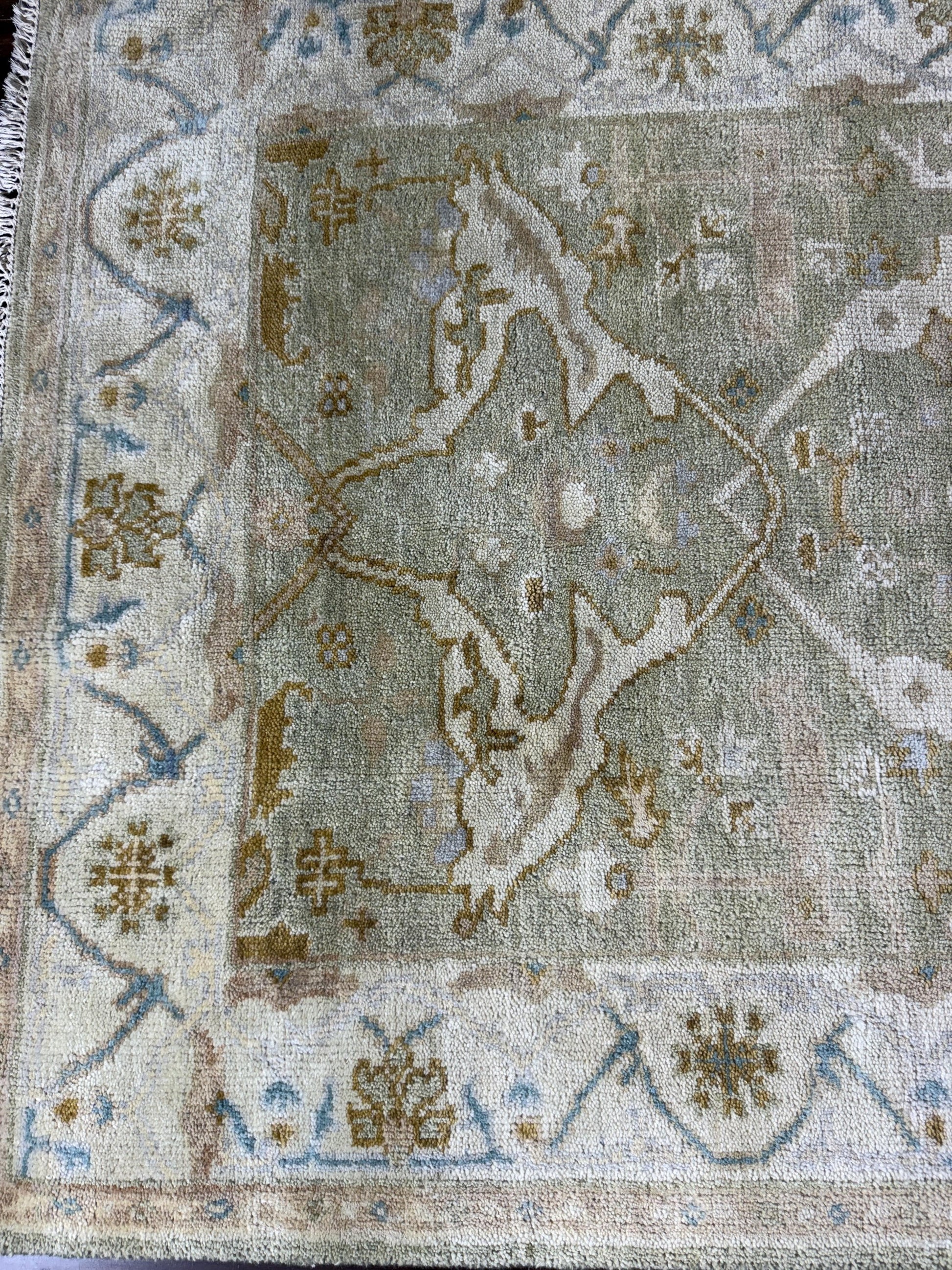 turkish oushak rug  
boho turkish rug  
multicolored wool rug  
4x6 handmade rug  
anatolian area carpet  
bohemian decor rug  
hand knotted wool rug  
modern turkish carpet  
colorful wool rug  
vibrant boho rug  
eclectic room decor  
natural wool oushak rug  
handmade anatolian rug