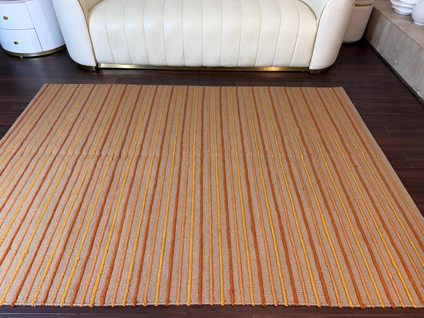 Turkish oushak rug
flatweave kilim rug
5x8 area rug
handmade wool rug
boho floor rug
contemporary Turkish rug
modern oushak carpet
Anatolian kilim
wool flatweave rug
tribal Turkish rug
geometric wool rug
rustic boho rug
farmhouse area rug
neutral color rug
ethnic floor decor
large handmade rug
Turkish home decor
vintage style oushak
low pile wool rug
eco friendly rug
traditional flatweave
soft wool kilim
living room carpet
artisan made rug
earthy tone rug
boho entryway 
handwoven Turkish kilim