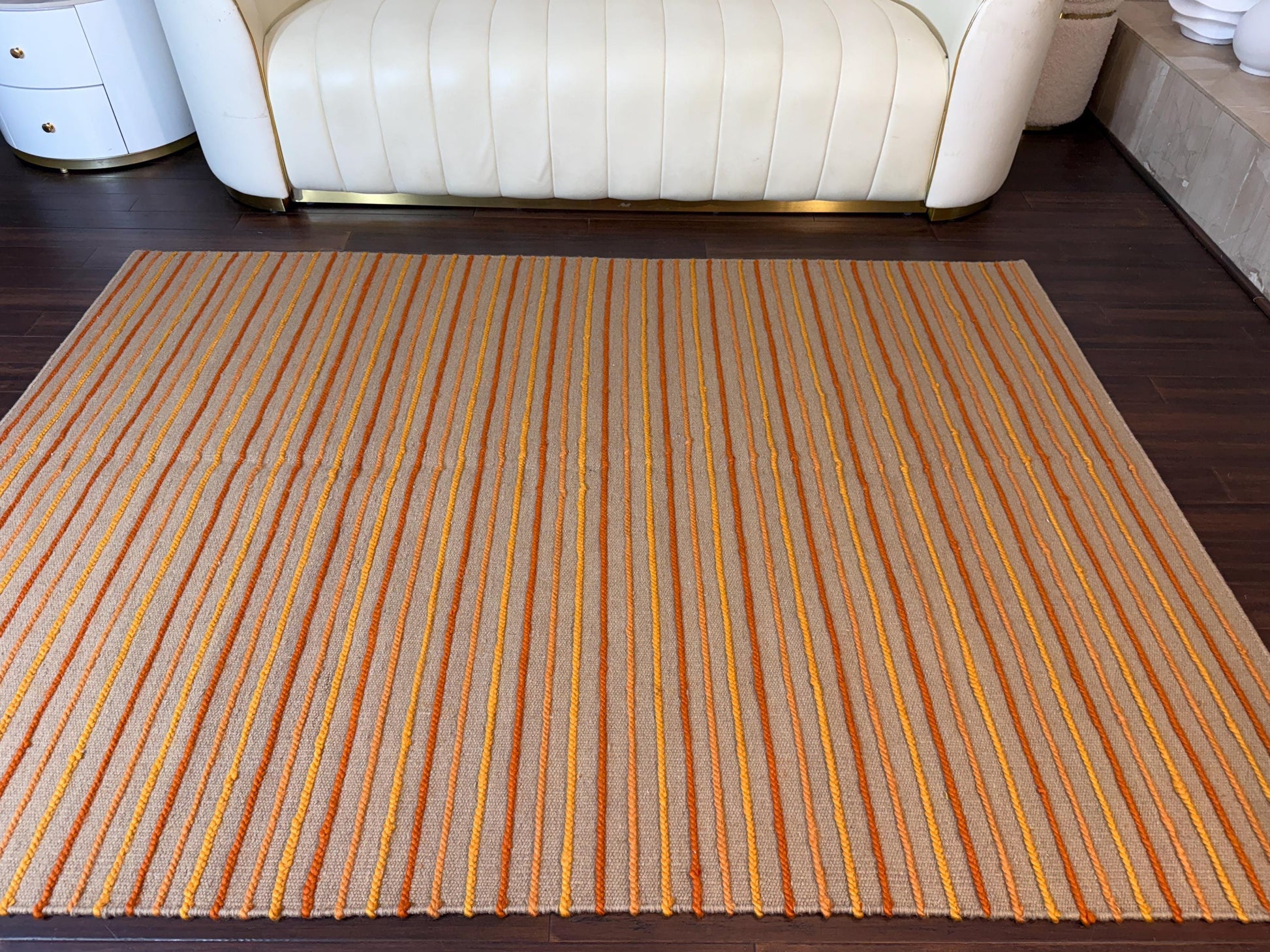 Turkish oushak rug
flatweave kilim rug
5x8 area rug
handmade wool rug
boho floor rug
contemporary Turkish rug
modern oushak carpet
Anatolian kilim
wool flatweave rug
tribal Turkish rug
geometric wool rug
rustic boho rug
farmhouse area rug
neutral color rug
ethnic floor decor
large handmade rug
Turkish home decor
vintage style oushak
low pile wool rug
eco friendly rug
traditional flatweave
soft wool kilim
living room carpet
artisan made rug
earthy tone rug
boho entryway 
handwoven Turkish kilim