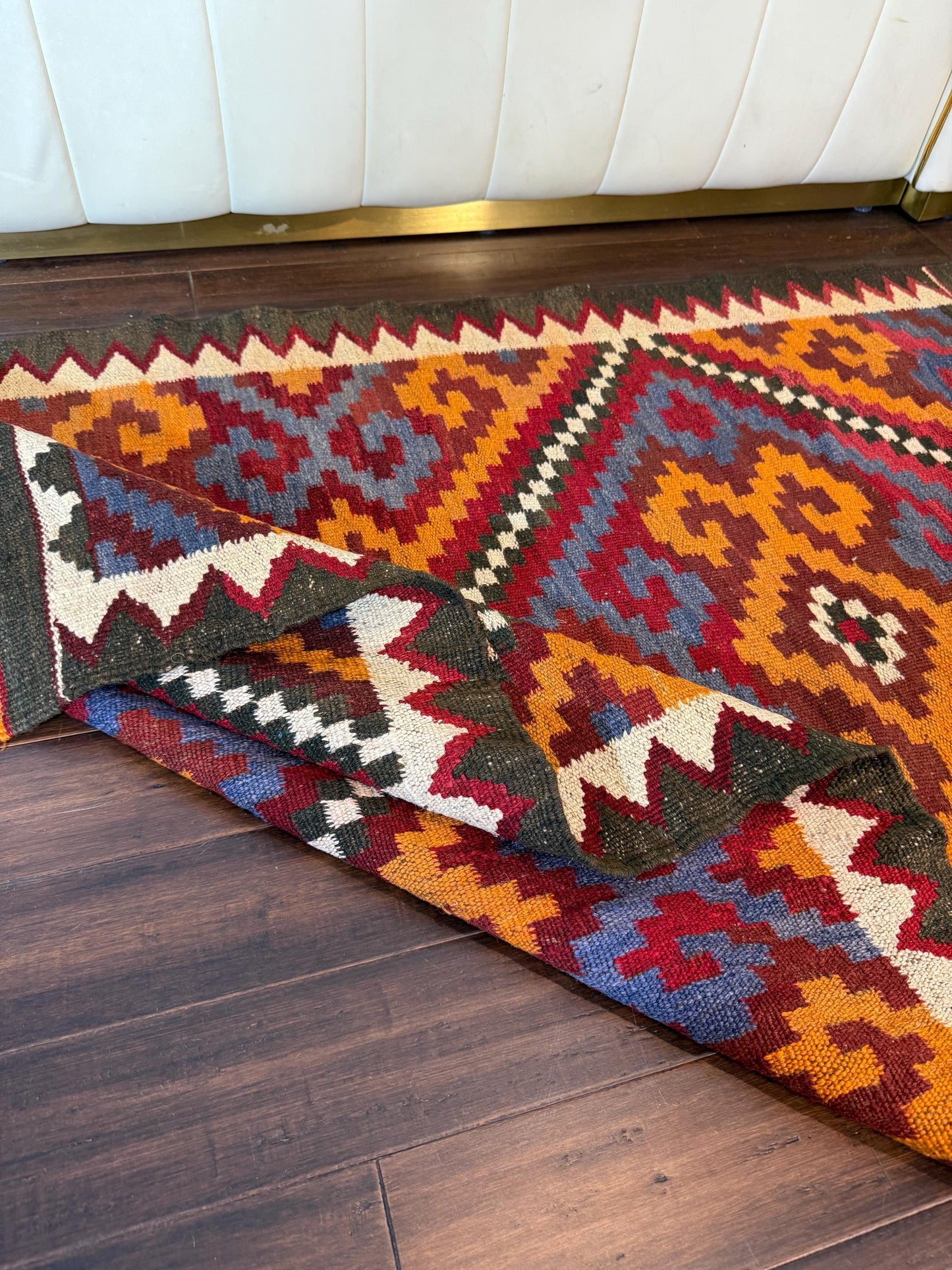 vintage maimana kilim
6x3 wool rug
tribal flatweave rug
maimana wool carpet
35 year old rug
hand knotted kilim
antique afghan rug
rustic hallway runner
boho wool rug
vintage wool flatweave
tribal geometric rug
ethnic area rug
handmade maimana rug
earthy tone rug
vintage runner rug
southwestern kilim rug
bohemian area rug
wool tribal decor
authentic wool kilim
traditional maimana carpet
old handwoven rug
narrow wool rug