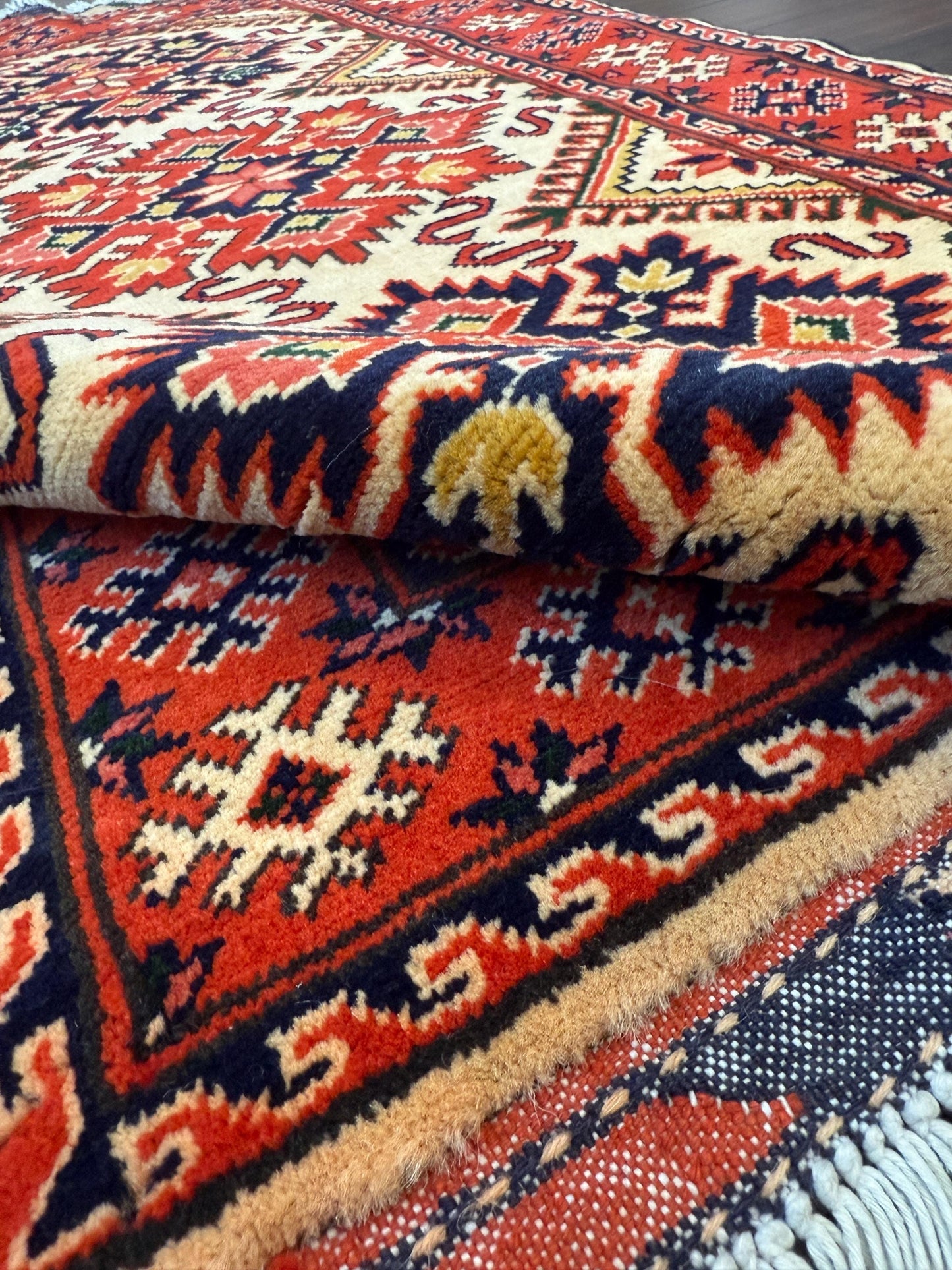 Vintage Kazak Rug
Hand Knotted Wool Rug
1950s Kazak Carpet
Small Tribal Rug
Caucasian Style Rug
Orange Red Wool Rug
Handmade Vintage Rug
Kazak Accent Rug
Entryway Wool Rug
Tribal Wool Carpet
Bohemian Area Rug
Oriental Rug 2x4
Red Navy Cream Rug
Afghan Kazak Rug
Rug for Rustic Decor
Antique Style Rug
Wool Handwoven Rug
Eclectic Small Carpet
Handcrafted Tribal Rug
Cottagecore Floor Rug
Ethnic Pattern Rug
Colorful Wool Rug
Vintage Handmade Carpet
Decorative Entry Rug
