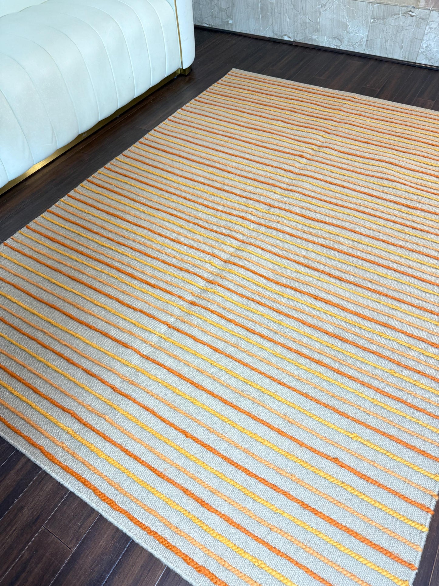 Turkish oushak rug
flatweave kilim rug
5x8 area rug
handmade wool rug
boho floor rug
contemporary Turkish rug
modern oushak carpet
Anatolian kilim
wool flatweave rug
tribal Turkish rug
geometric wool rug
rustic boho rug
farmhouse area rug
neutral color rug
ethnic floor decor
large handmade rug
Turkish home decor
vintage style oushak
low pile wool rug
eco friendly rug
traditional flatweave
soft wool kilim
living room carpet
artisan made rug
earthy tone rug
boho entryway 
handwoven Turkish kilim
