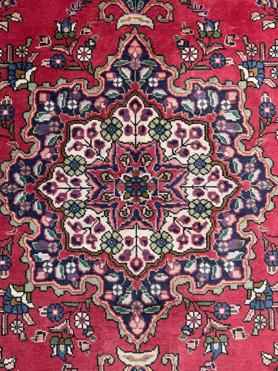6x9 ft Vintage 1930s Adana Tribal Rug: Hand-Knotted Wool Carpet