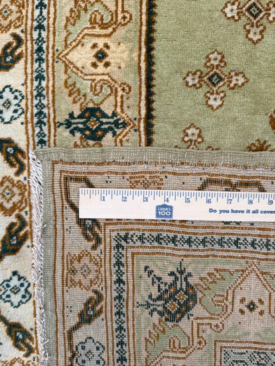 5x3 ft Vintage 1960s Hamadan Wool Rug: Hand-Knotted Bohemian Accent