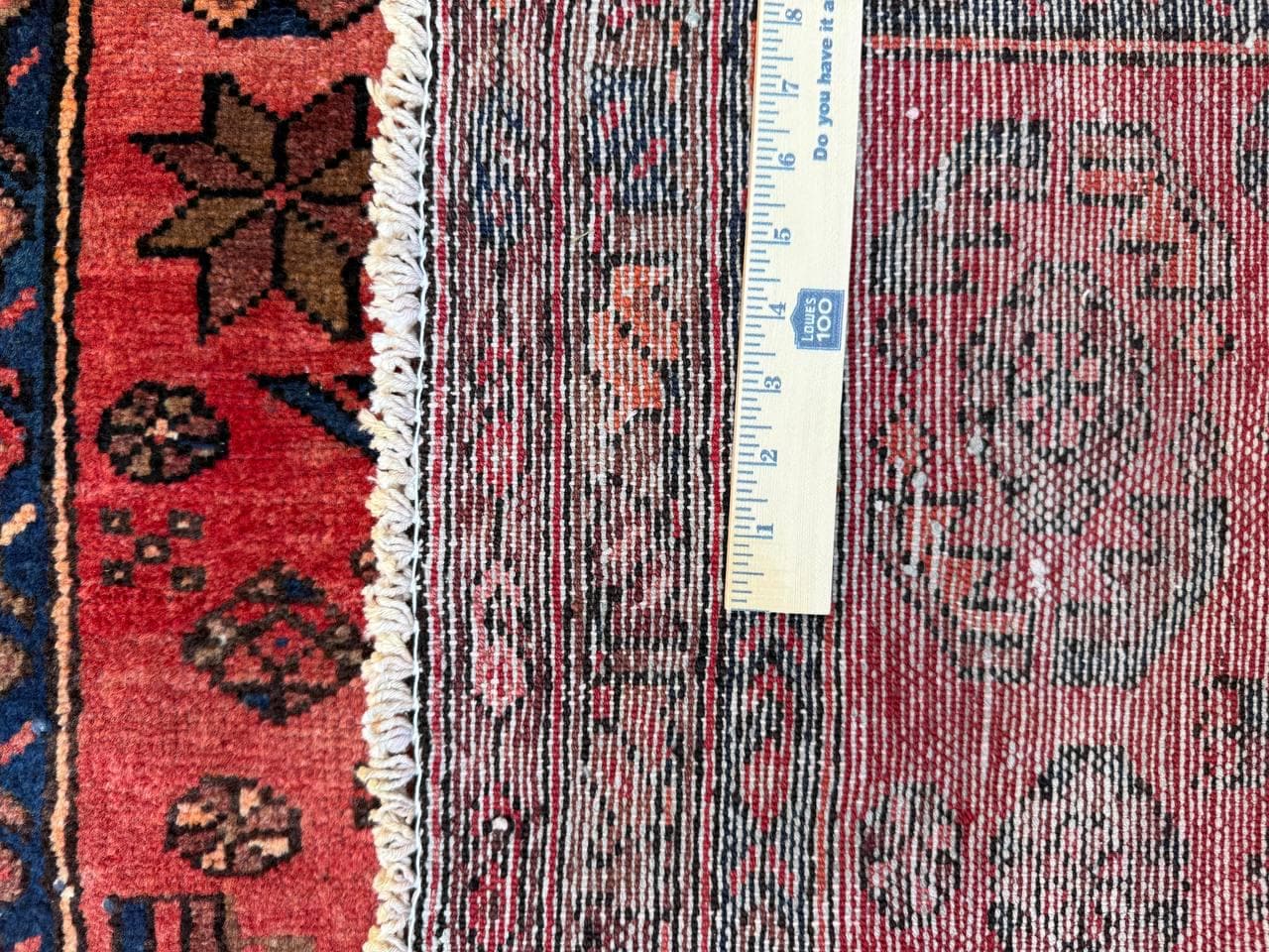4x7 ft 1930s Vintage Tribal Wool Rug Hand-Knotted Anatolian Carpet