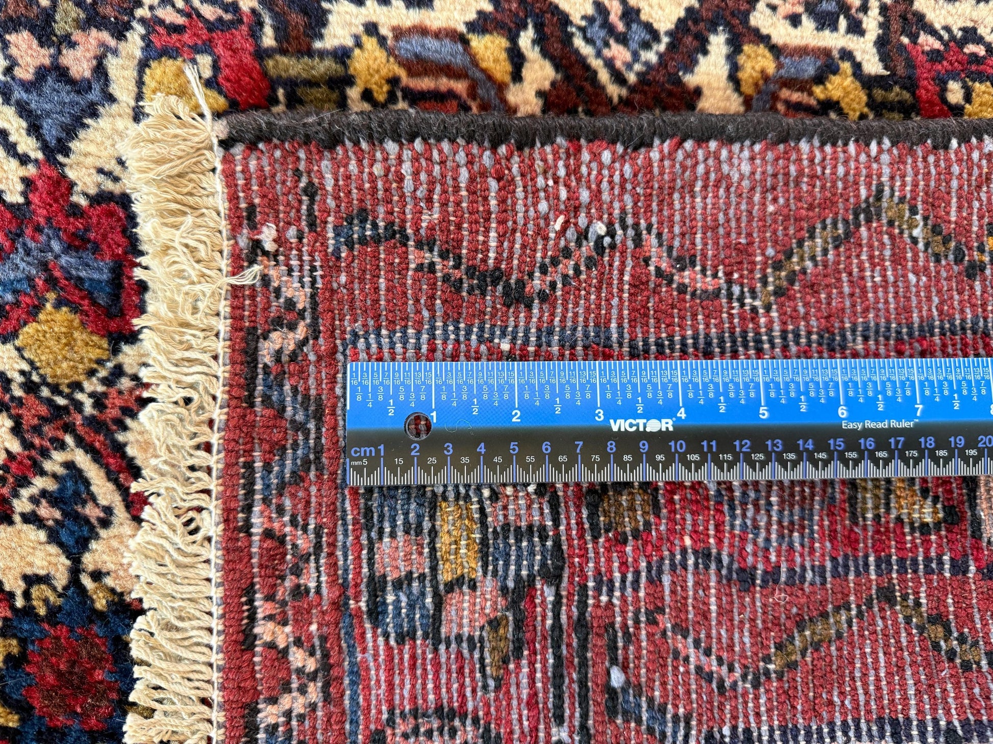 3x9 ft 1950s Vintage Anatolian Wool Runner Rug: Hand Knotted Wool Geometric Tribal Carpet, Village Hallway Rug