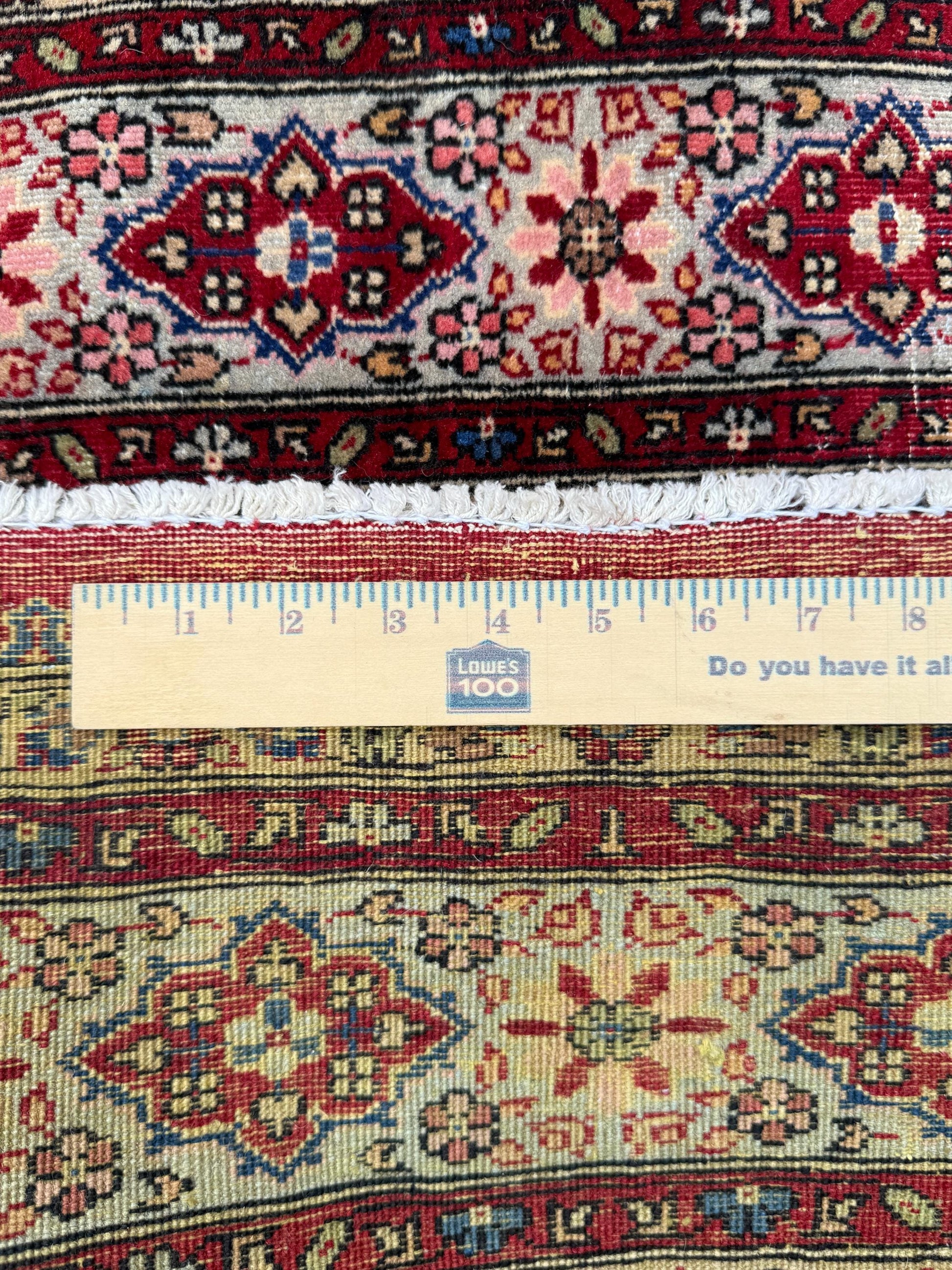 7x4 ft 1960s Amazing Hand Knotted Vintage Traditional Agra Wool Area Rug
