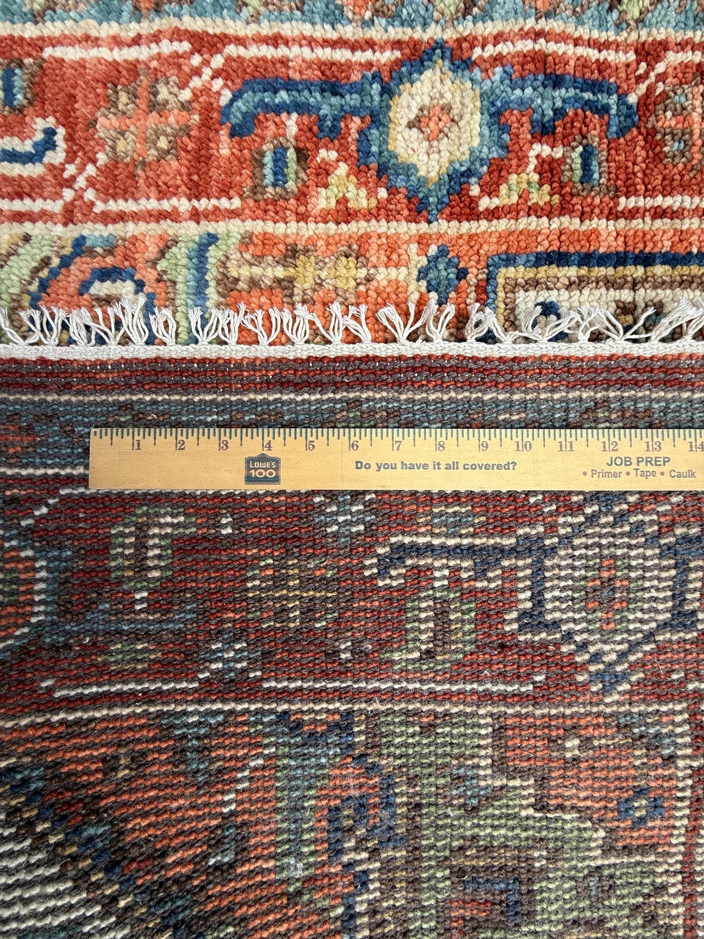 4x6 ft Oushak Bohemian Turkish Rug: Hand Knotted Contemporary Wool Area Rug