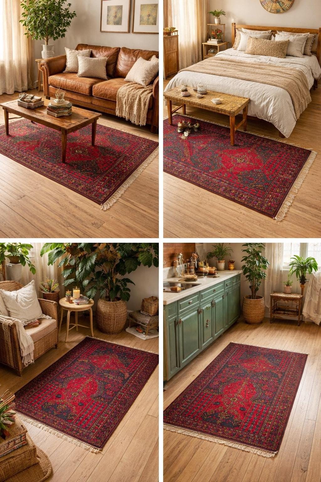 Vintage Afghan Taimani Balouch Wool Rug: 3x5 Ft, Hand-Knotted Tribal Area Accent