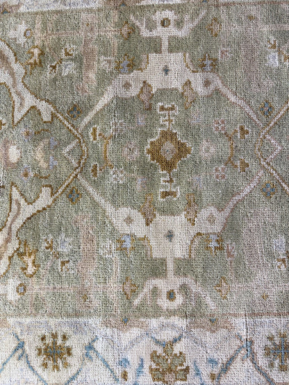 turkish oushak rug  
boho turkish rug  
multicolored wool rug  
4x6 handmade rug  
anatolian area carpet  
bohemian decor rug  
hand knotted wool rug  
modern turkish carpet  
colorful wool rug  
vibrant boho rug  
eclectic room decor  
natural wool oushak rug  
handmade anatolian rug
