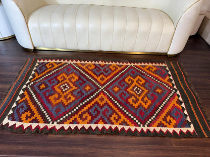 vintage maimana kilim
6x3 wool rug
tribal flatweave rug
maimana wool carpet
35 year old rug
hand knotted kilim
antique afghan rug
rustic hallway runner
boho wool rug
vintage wool flatweave
tribal geometric rug
ethnic area rug
handmade maimana rug
earthy tone rug
vintage runner rug
southwestern kilim rug
bohemian area rug
wool tribal decor
authentic wool kilim
traditional maimana carpet
old handwoven rug
narrow wool rug