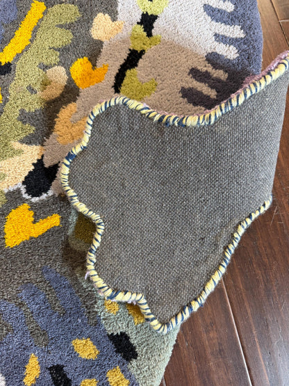 dinosaur kids rug, handmade kids rug, animal shaped rug, dinosaur nursery decor, boho wool rug, wool dinosaur rug, kids room decor, dinosaur area rug, turkish wool rug, children playroom rug, dinosaur shaped carpet, nursery wool rug, 3x5 kids room rug, montessori room decor, wool animal rug