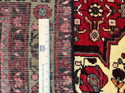 5x10 ft Vintage Anatolian Rug: 1930s Hand-Knotted Wool Carpet