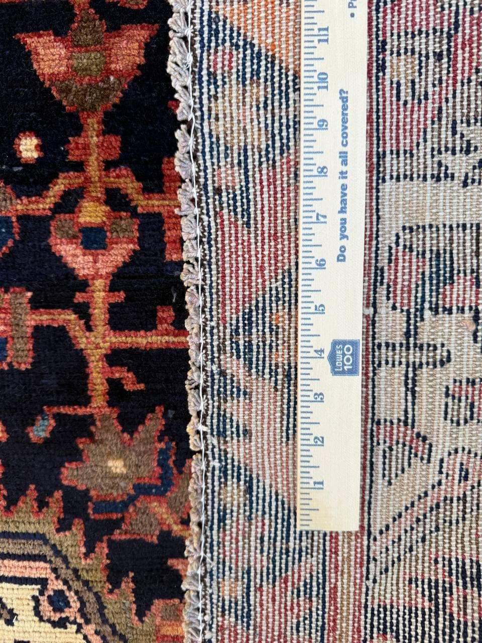 4x6 ft Vintage Turkish Tribal Rug Wool Anatolian Carpet