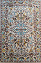 4x6 ft Hand-Knotted Oushak Rug: Wool, Geometric Boho