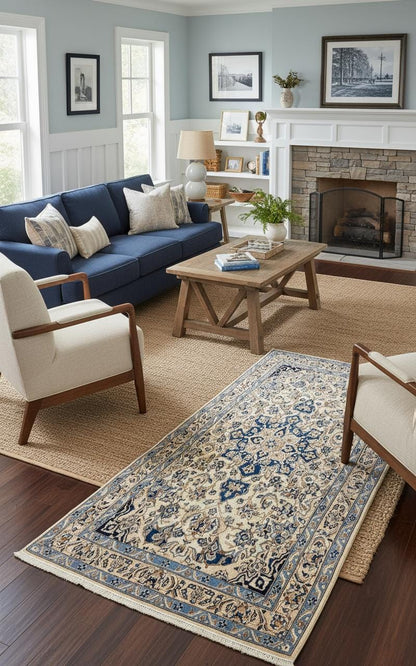 3x7 ft Village Runner, 1930s Vintage Geometric Wool Rug, Hand Knotted Anatolian Oriental Carpet