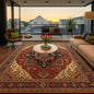 9x12 ft Heriz Rug: Hand-Knotted Wool Carpet, Contemporary Oriental Style
