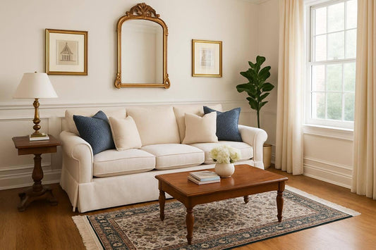 9x6 ft Vintage 1970s Tabriz Rug: Hand-Knotted Silk & Wool Oriental Carpet