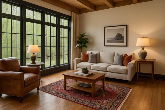 6x9 ft Vintage 1930s Adana Tribal Rug: Hand-Knotted Wool Carpet