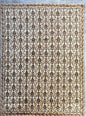 9x7 ft Moroccan Vintage Wool Rug, 1990s Hand Knotted Tribal Berber Carpet, Bohemian Area Rug