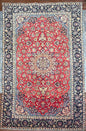 7x12 ft Vintage Anatolian Hand Knotted Geometric Wool Rug