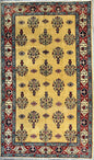 8x5 ft Vintage 1960s Pashmin Koum Rug: Hand-Knotted Oriental Wool Carpet