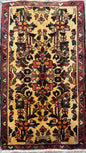 2.1x3.7 ft Vintage 1930s Adana Tribal Rug, Geometric Wool Carpet, Hand Knotted Oriental Village Accent