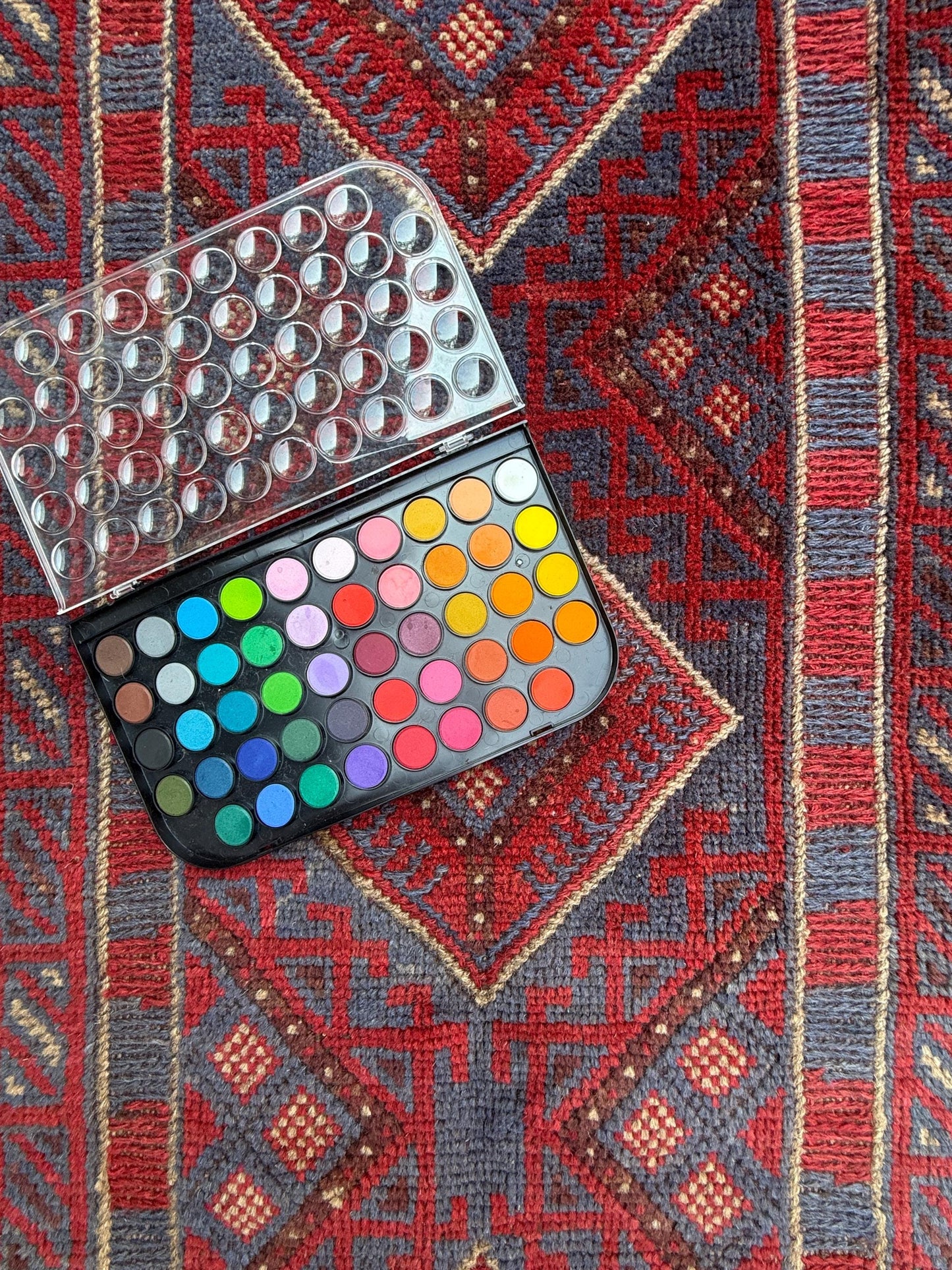 8.5x2 ft Vintage 1990s Afghan Mashwani Kilim Runner Rug: Hand Knotted Wool Tribal Area Carpet