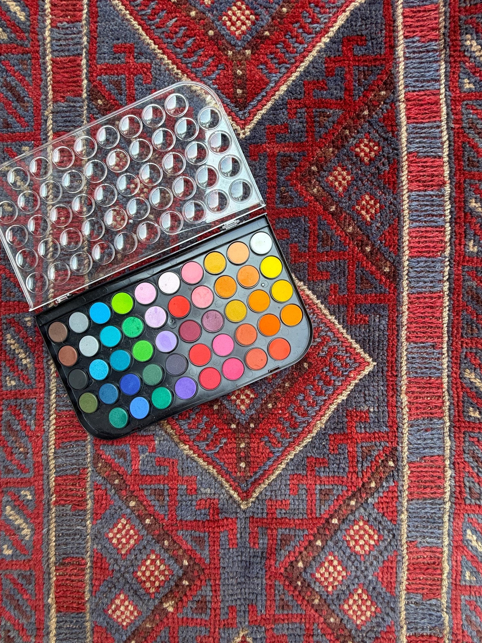 8.5x2 ft Vintage 1990s Afghan Mashwani Kilim Runner Rug: Hand Knotted Wool Tribal Area Carpet