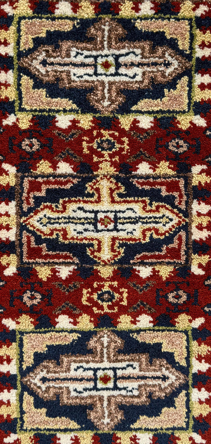 Oushak Rug 2x3 Small Turkish Wool Hand Knotted Entryway Accent Boho Area Decor Neutral Contemporary Floor