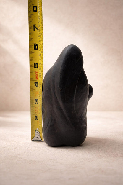 Handmade Clay Mother and Child Sculpture | Abstract Figurine, Vintage Style Home Decor
