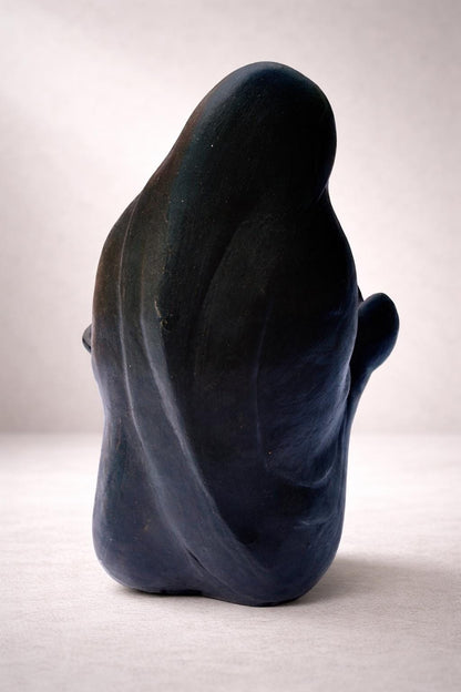 Handmade Clay Mother and Child Sculpture | Abstract Figurine, Vintage Style Home Decor