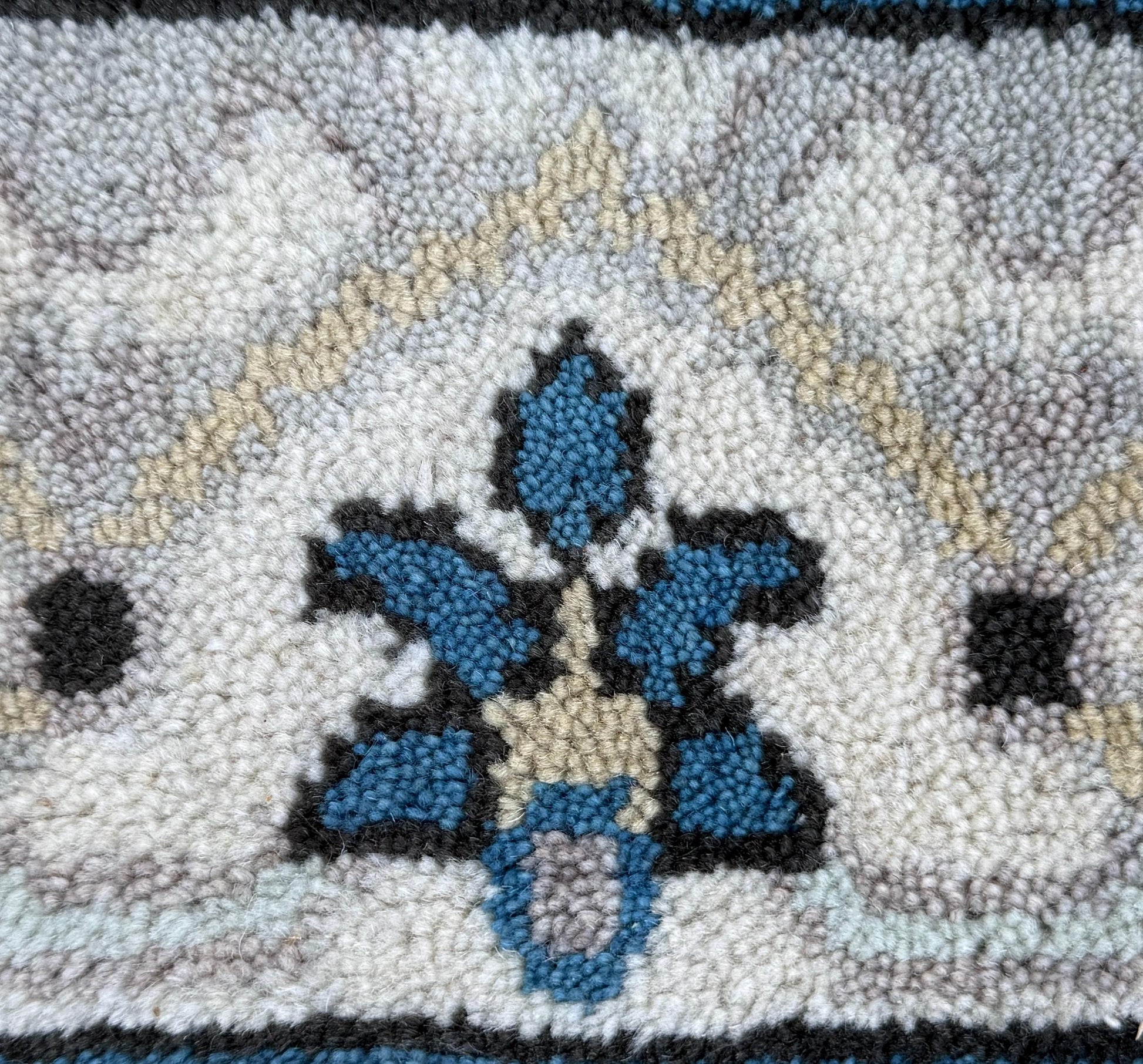 Turkish Oushak Rug 2.7x10 ft Handmade Multicolored Wool Runner Modern Bohemian Area Rug