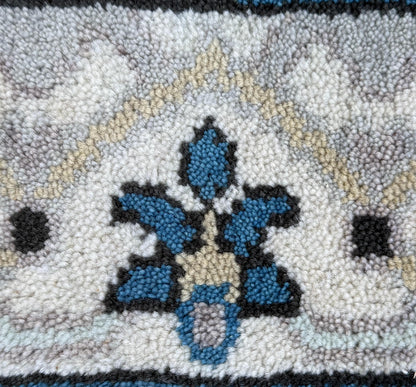 Turkish Oushak Rug 2.7x10 ft Handmade Multicolored Wool Runner Modern Bohemian Area Rug