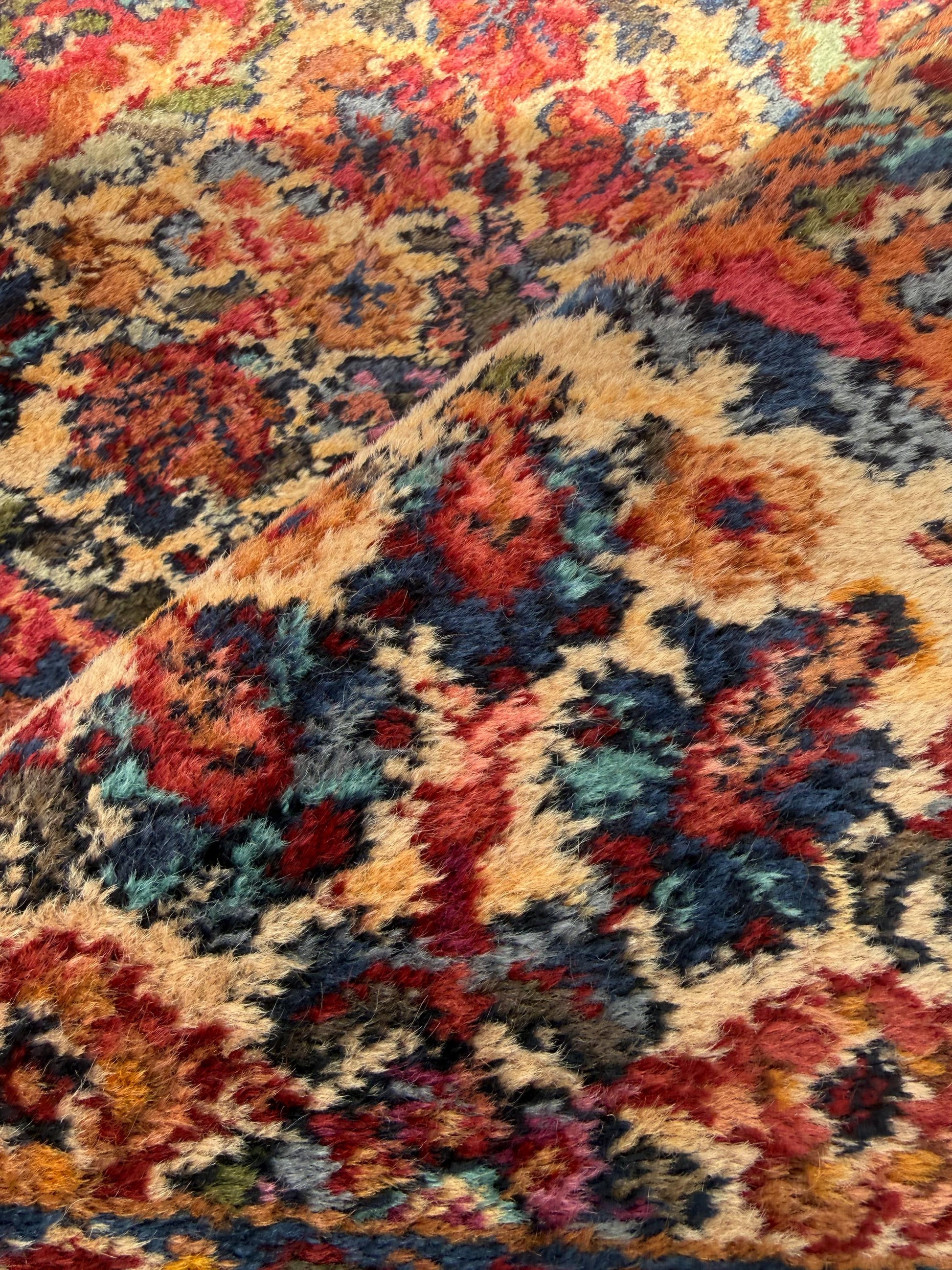 Authentic Vintage Karastan Wool Rug 5.9x9.8 ft Persian Panel Design Rug Traditional Oriental Area Rug Made in USA