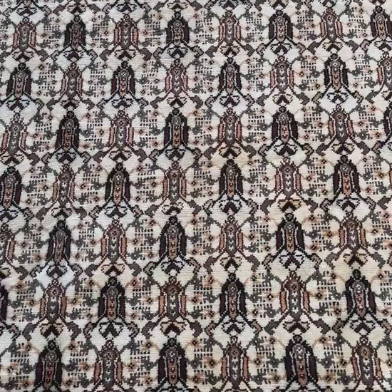 9x7 ft Moroccan Vintage Wool Rug, 1990s Hand Knotted Tribal Berber Carpet, Bohemian Area Rug